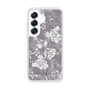Slim Protection Case［ MERCURYDUO - NuanceFlower -Grey ］