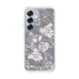 Slim Protection Case［ MERCURYDUO - NuanceFlower -Grey ］