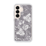 Slim Protection Case［ MERCURYDUO - NuanceFlower -Grey ］