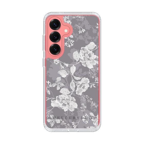 Slim Protection Case［ MERCURYDUO - NuanceFlower -Grey ］