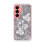 Slim Protection Case［ MERCURYDUO - NuanceFlower -Grey ］
