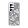 Slim Protection Case［ MERCURYDUO - NuanceFlower -Grey ］