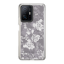 Slim Protection Case［ MERCURYDUO - NuanceFlower -Grey ］
