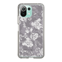 Slim Protection Case［ MERCURYDUO - NuanceFlower -Grey ］