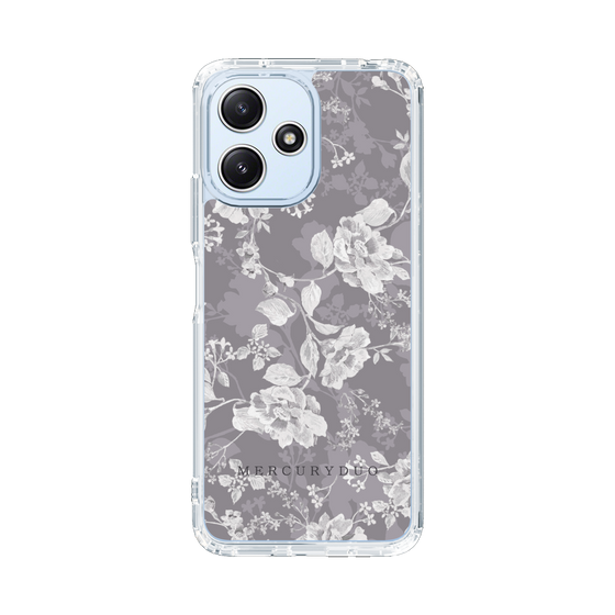 Slim Protection Case［ MERCURYDUO - NuanceFlower -Grey ］