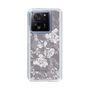 Slim Protection Case［ MERCURYDUO - NuanceFlower -Grey ］