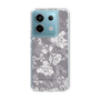 Slim Protection Case［ MERCURYDUO - NuanceFlower -Grey ］