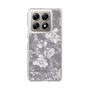 Slim Protection Case［ MERCURYDUO - NuanceFlower -Grey ］