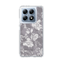 Slim Protection Case［ MERCURYDUO - NuanceFlower -Grey ］