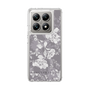 Slim Protection Case［ MERCURYDUO - NuanceFlower -Grey ］