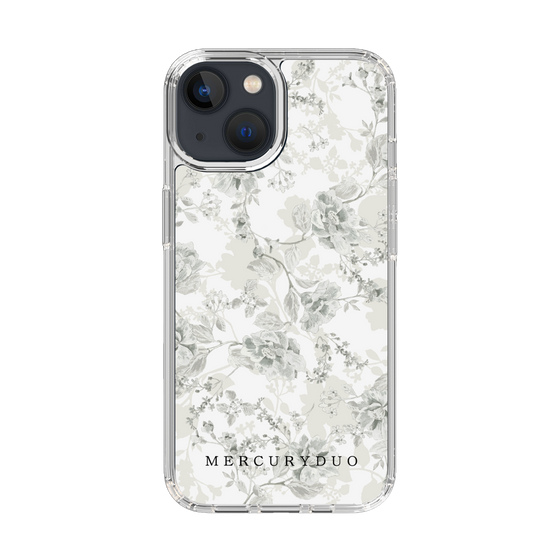 Slim Protection Case［ MERCURYDUO - NuanceFlower - White ］
