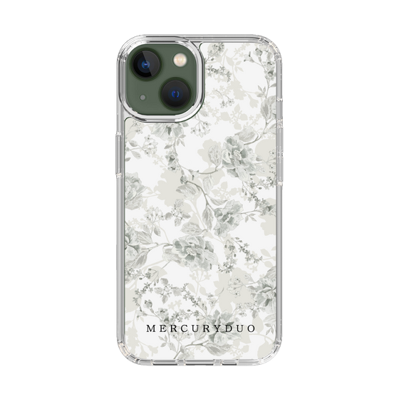Slim Protection Case［ MERCURYDUO - NuanceFlower - White ］
