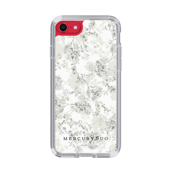 Slim Protection Case［ MERCURYDUO - NuanceFlower - White ］