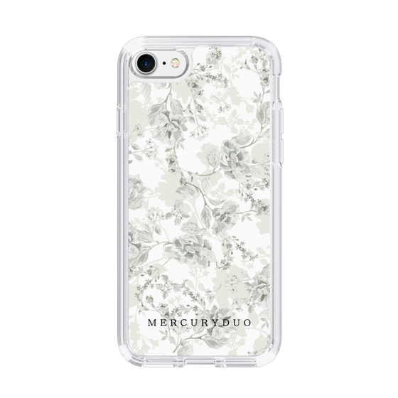 Slim Protection Case［ MERCURYDUO - NuanceFlower - White ］