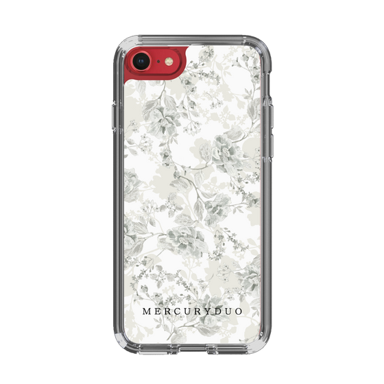 Slim Protection Case［ MERCURYDUO - NuanceFlower - White ］