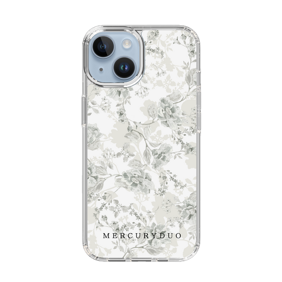 Slim Protection Case［ MERCURYDUO - NuanceFlower - White ］
