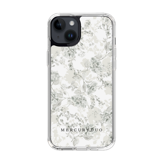 Slim Protection Case［ MERCURYDUO - NuanceFlower - White ］