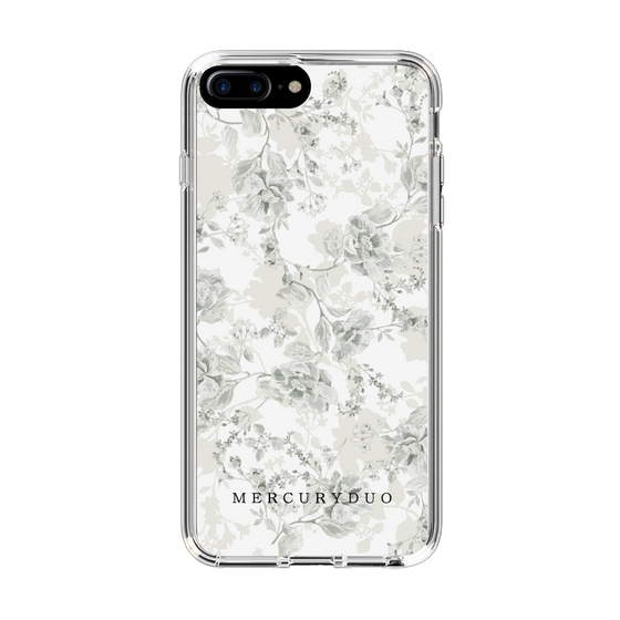 Slim Protection Case［ MERCURYDUO - NuanceFlower - White ］