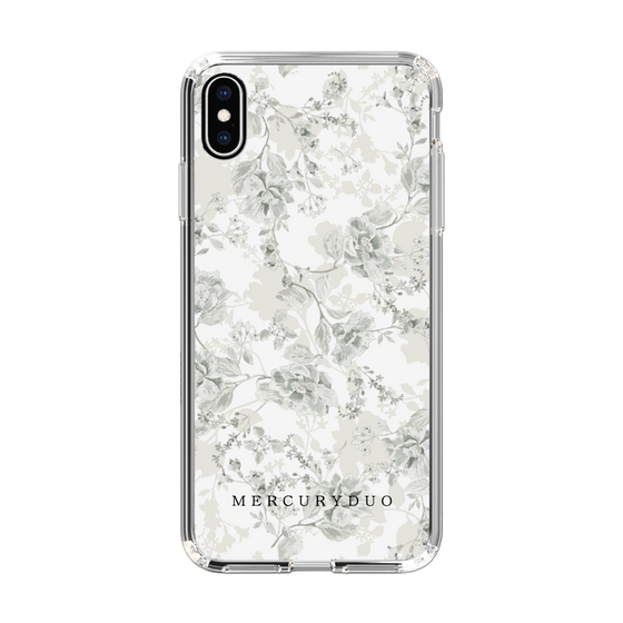 Slim Protection Case［ MERCURYDUO - NuanceFlower - White ］