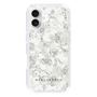 Slim Protection Case［ MERCURYDUO - NuanceFlower - White ］