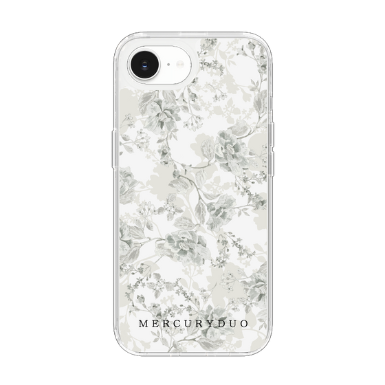 Slim Protection Case［ MERCURYDUO - NuanceFlower - White ］
