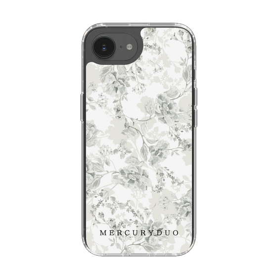 Slim Protection Case［ MERCURYDUO - NuanceFlower - White ］