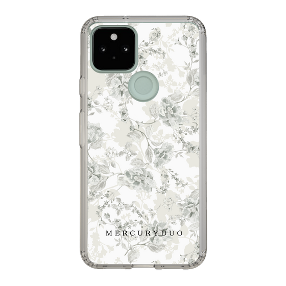 Slim Protection Case［ MERCURYDUO - NuanceFlower - White ］