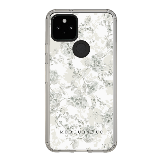 Slim Protection Case［ MERCURYDUO - NuanceFlower - White ］