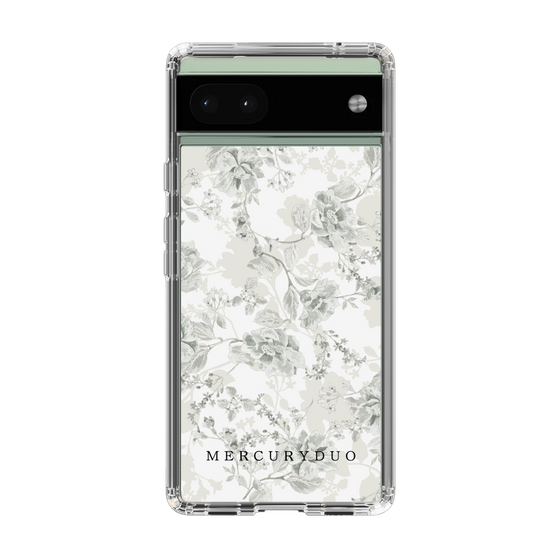Slim Protection Case［ MERCURYDUO - NuanceFlower - White ］
