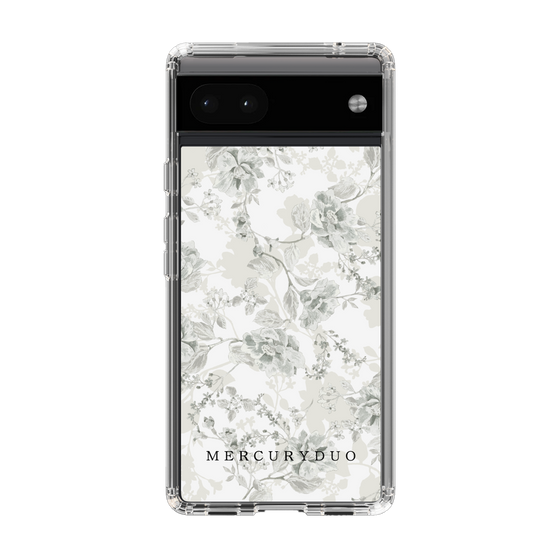 Slim Protection Case［ MERCURYDUO - NuanceFlower - White ］