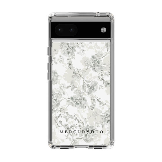 Slim Protection Case［ MERCURYDUO - NuanceFlower - White ］