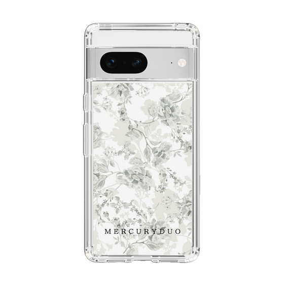 Slim Protection Case［ MERCURYDUO - NuanceFlower - White ］