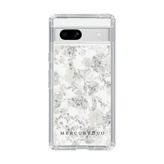 Slim Protection Case［ MERCURYDUO - NuanceFlower - White ］