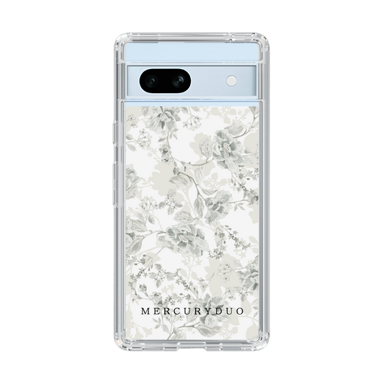 Slim Protection Case［ MERCURYDUO - NuanceFlower - White ］
