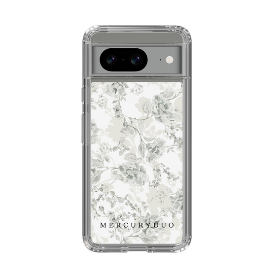 Slim Protection Case［ MERCURYDUO - NuanceFlower - White ］