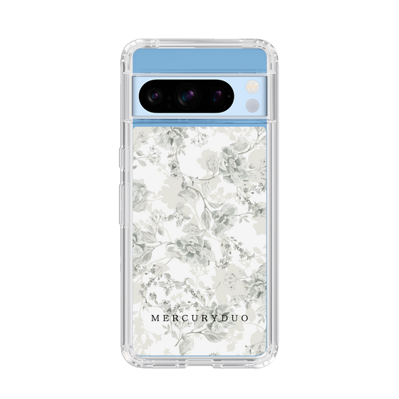 Slim Protection Case［ MERCURYDUO - NuanceFlower - White ］