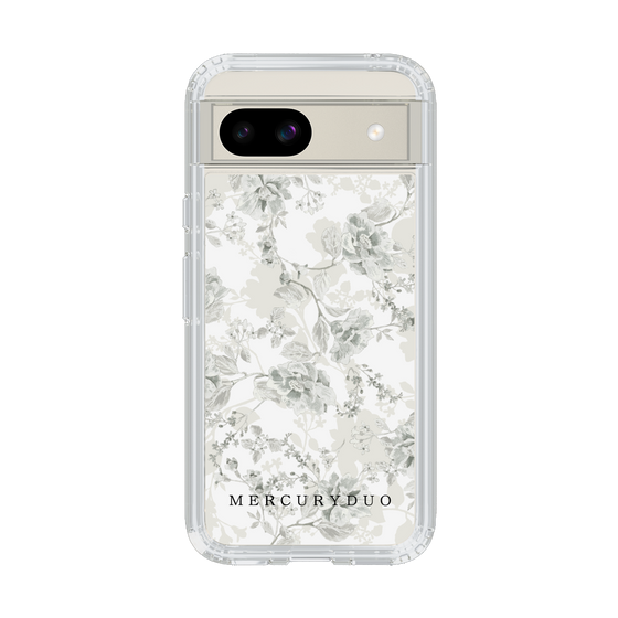 Slim Protection Case［ MERCURYDUO - NuanceFlower - White ］