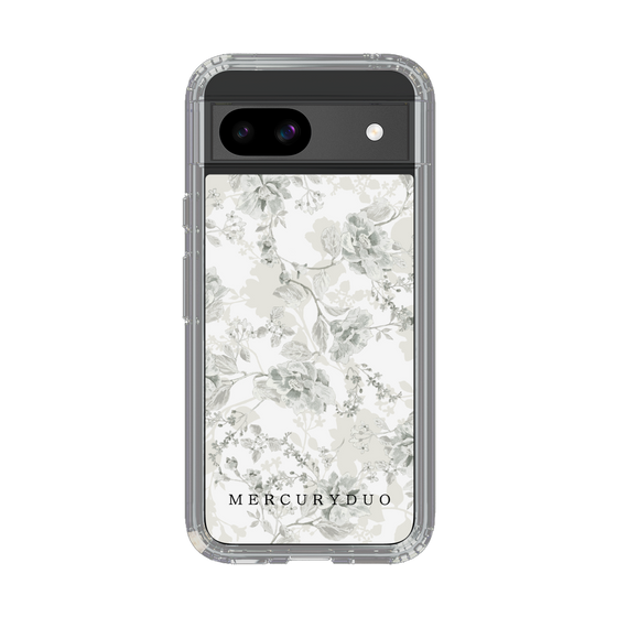 Slim Protection Case［ MERCURYDUO - NuanceFlower - White ］