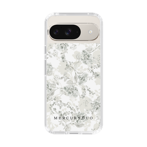 Slim Protection Case［ MERCURYDUO - NuanceFlower - White ］