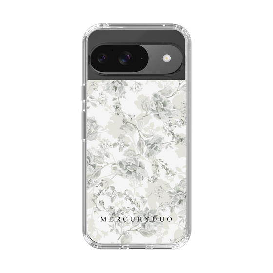 Slim Protection Case［ MERCURYDUO - NuanceFlower - White ］
