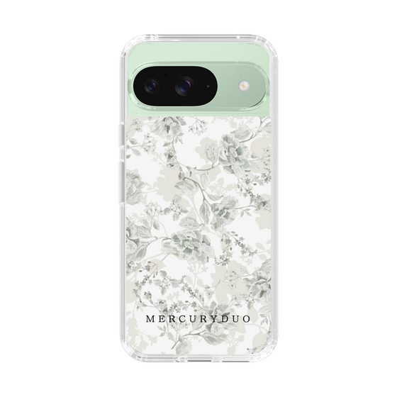 Slim Protection Case［ MERCURYDUO - NuanceFlower - White ］