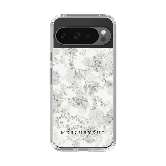 Slim Protection Case［ MERCURYDUO - NuanceFlower - White ］