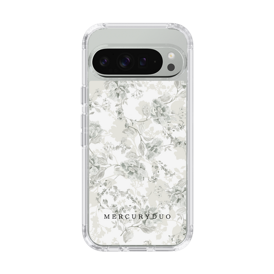 Slim Protection Case［ MERCURYDUO - NuanceFlower - White ］