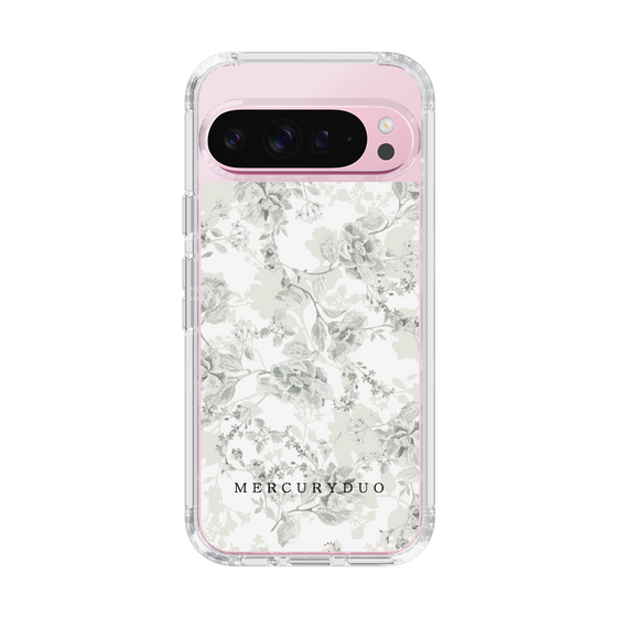Slim Protection Case［ MERCURYDUO - NuanceFlower - White ］