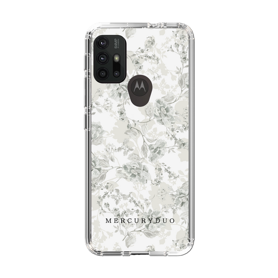 Slim Protection Case［ MERCURYDUO - NuanceFlower - White ］