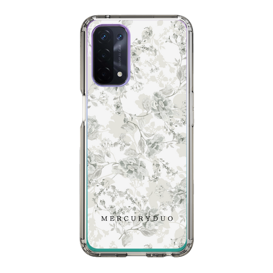 Slim Protection Case［ MERCURYDUO - NuanceFlower - White ］