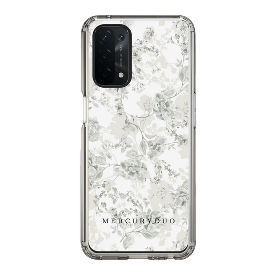 Slim Protection Case［ MERCURYDUO - NuanceFlower - White ］