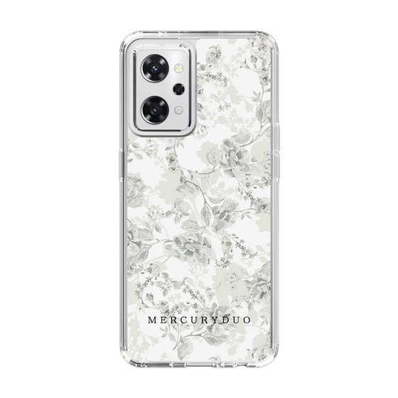 Slim Protection Case［ MERCURYDUO - NuanceFlower - White ］