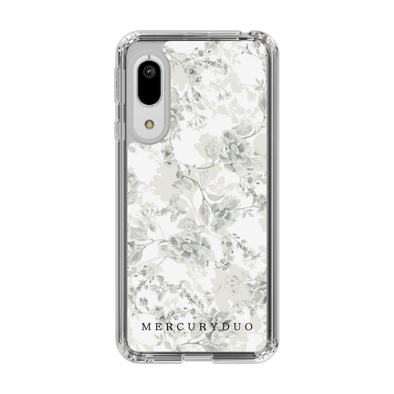 Slim Protection Case［ MERCURYDUO - NuanceFlower - White ］