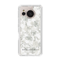Slim Protection Case［ MERCURYDUO - NuanceFlower - White ］
